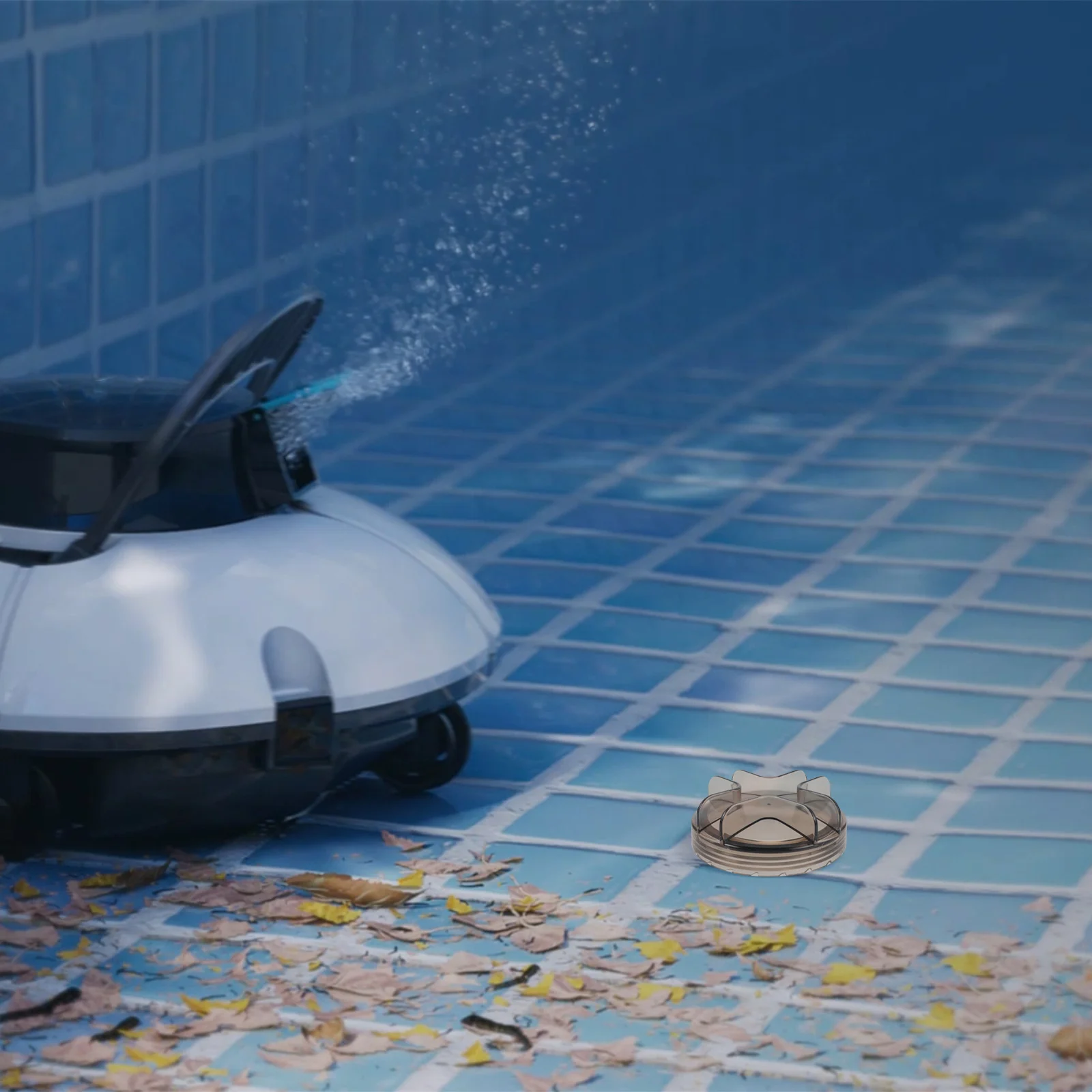 مصفاة غطاء مضخة خزان الرمل اسطوانة تصفية غطاء حمام السباحة المكونات فوق الأرض السباحة القهوة #2