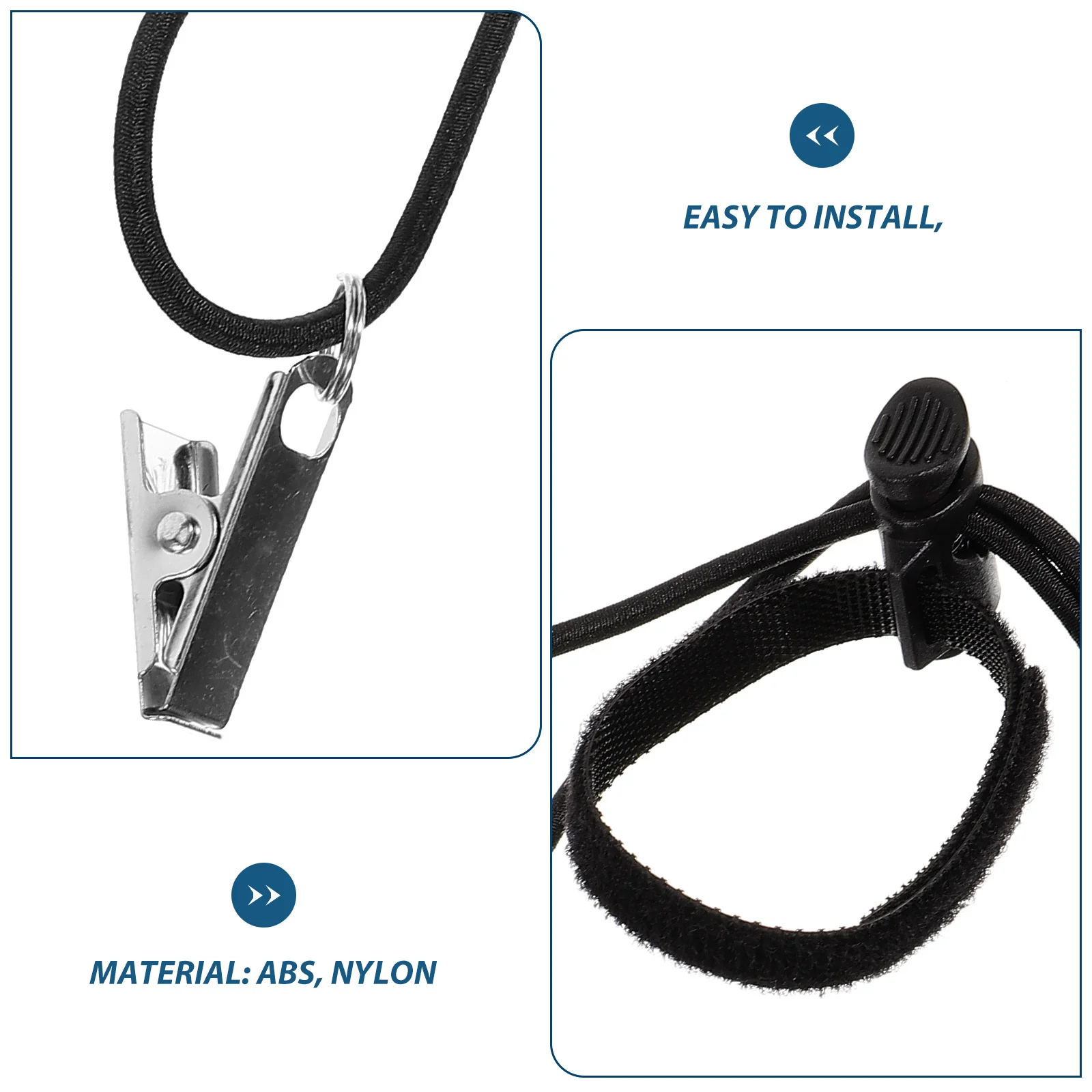 

8pcs Background Cloth Clips Practical Photography Backdrop Fixing Clamps Adjustable Wrinkle Remover For Studio Imaging Support