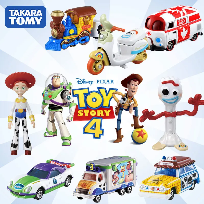 

Takara Tomy Tomica Toy Story 5 - Woody Buzz Lightyear Car Alloy Motor Vehicle Diecast Metal Model Kids Toys Boys