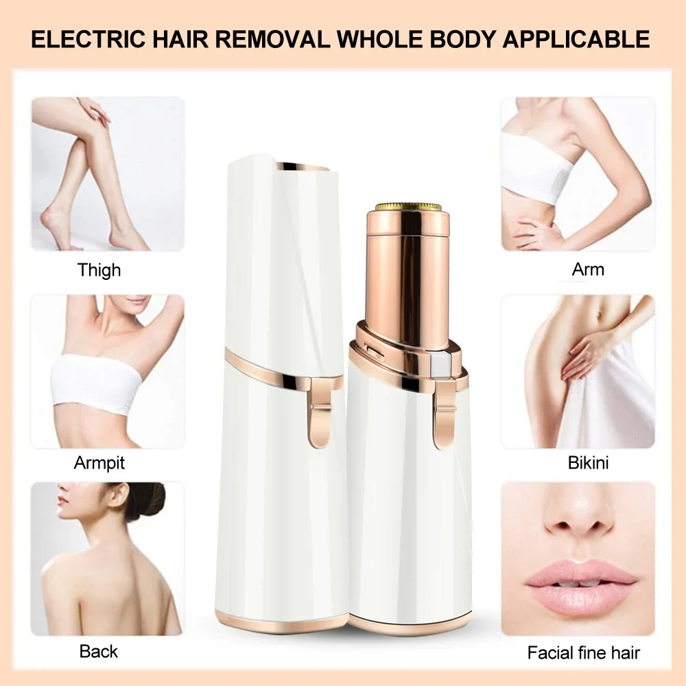 

Electric Women's Shaver Lipstick Shaver Washable Blade Whole Body Applicable Mini Shape Hair Removal Device Home Personal Care