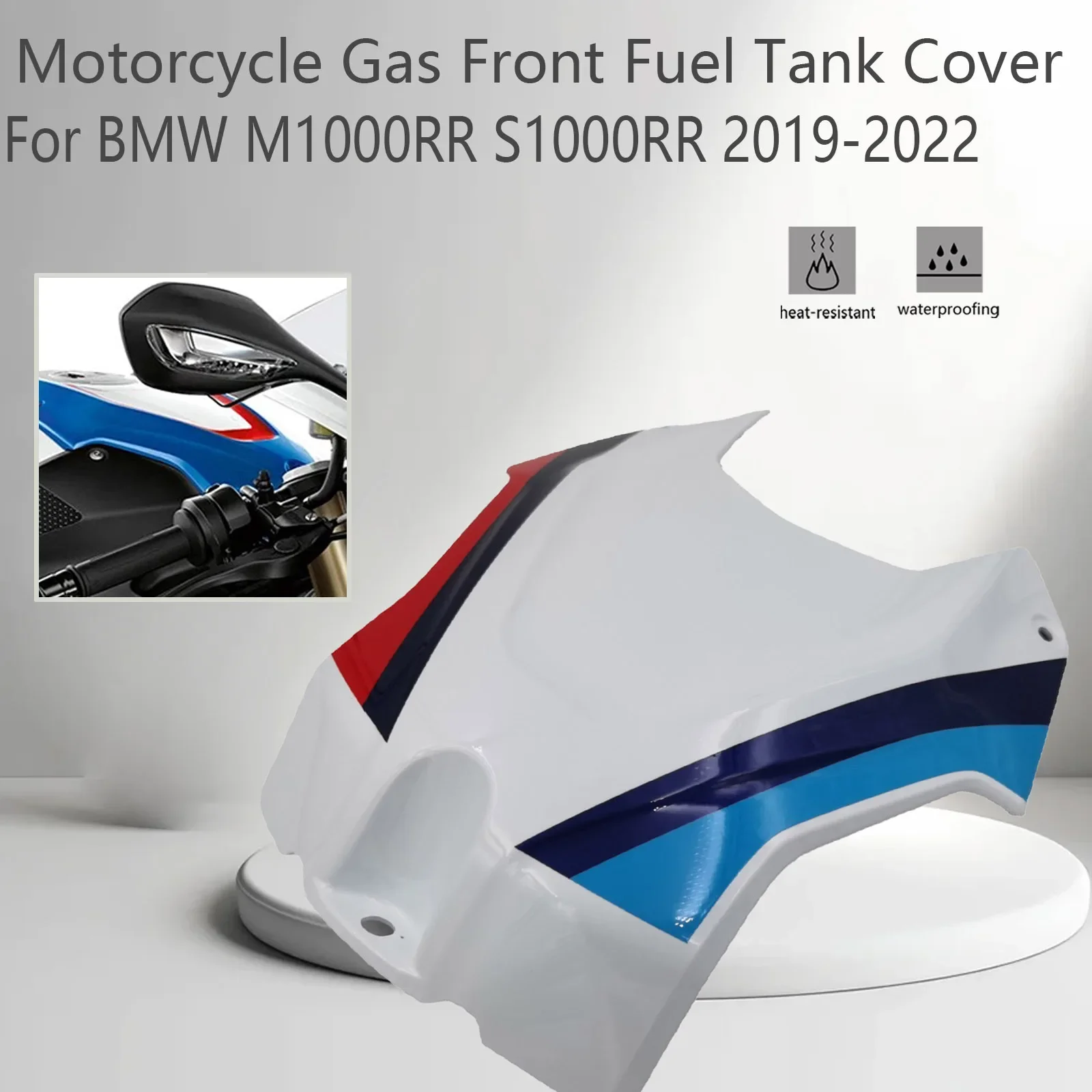 

For BMW S 1000 RR M1000RR S1000RR 2019 2020 2021 2022 Motorcycle Gas Front Fuel Tank Cover Cap Air Box Cowl Fairing Accessories