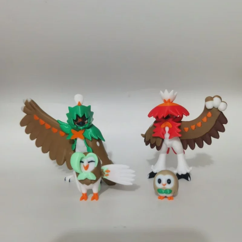 Anime Rowlet  Dartrix Decidu Action Figure Proportion World 1:20 Diy 3D Printing Cartoon Character Model Desktop Statue Gift Toy