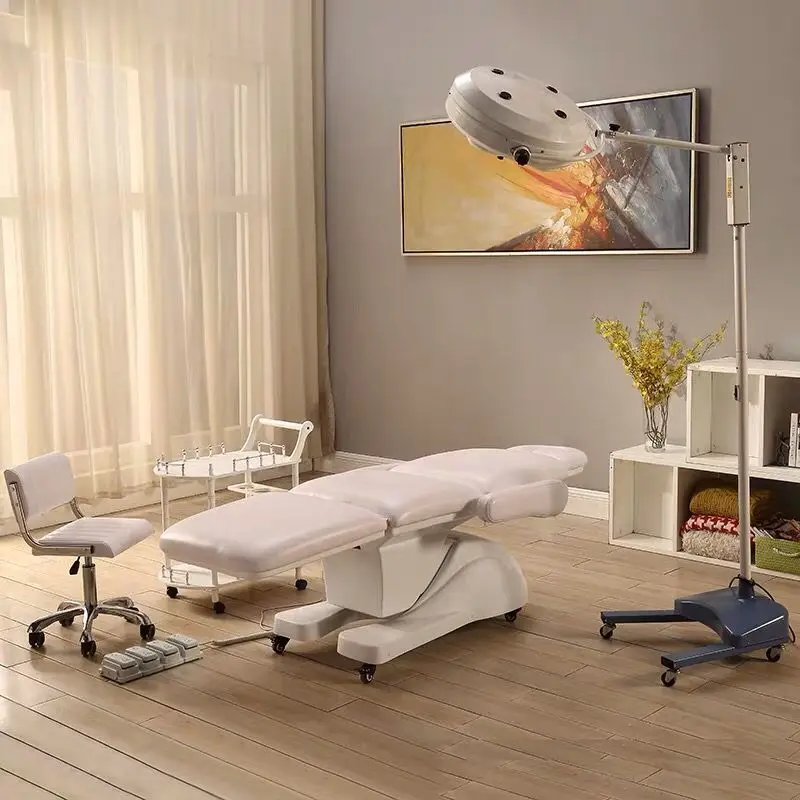 Reclining Spa Salon Electric Beauty Bed/Adjustable Treatment Facial Chair /Tattoo chair