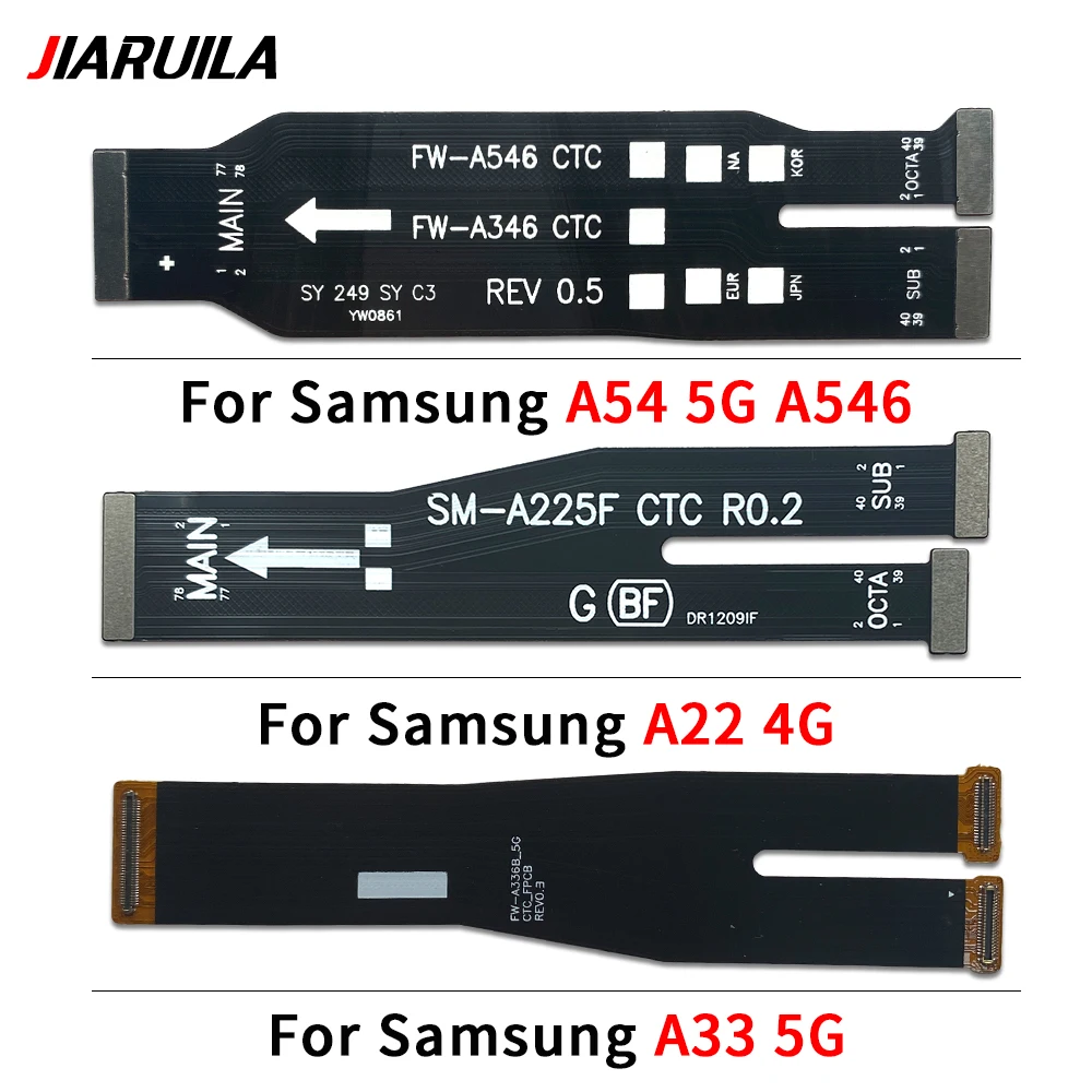 Main Board Motherboard Flex For Samsung A21S A22 4G A33 A34 A41 A42 A52 A53 A54 A72 A73 A55 A15 A25 5G Replacement Parts