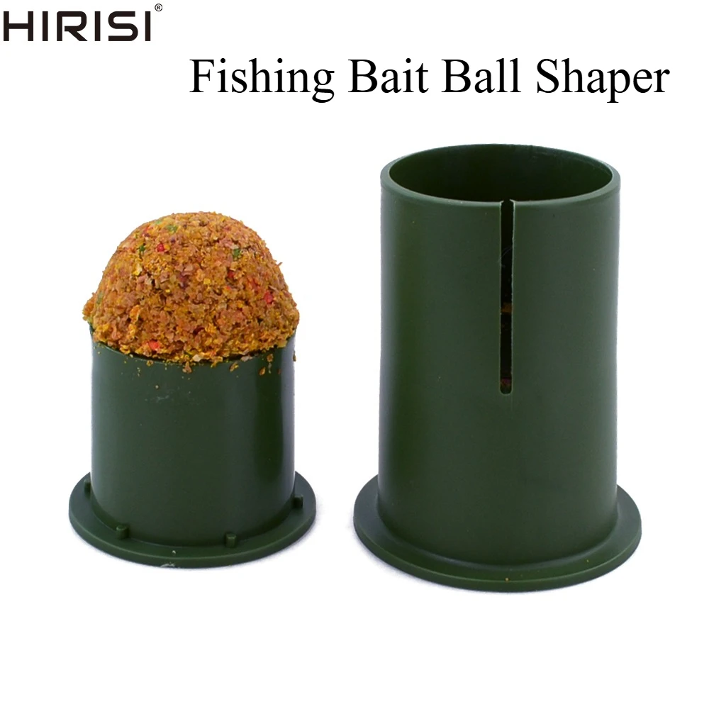 1 قطعة 40 مللي متر الصيد الطعم الكرة المشكل Groundbait Ballmaker الصيد الطعم صنع أداة