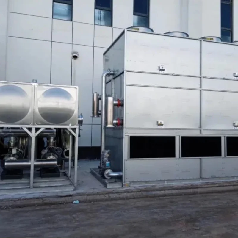 Processing customized fiberglass cooling tower cross flow type Natural draft cooling tower‌ Industrial square cooling tower coun