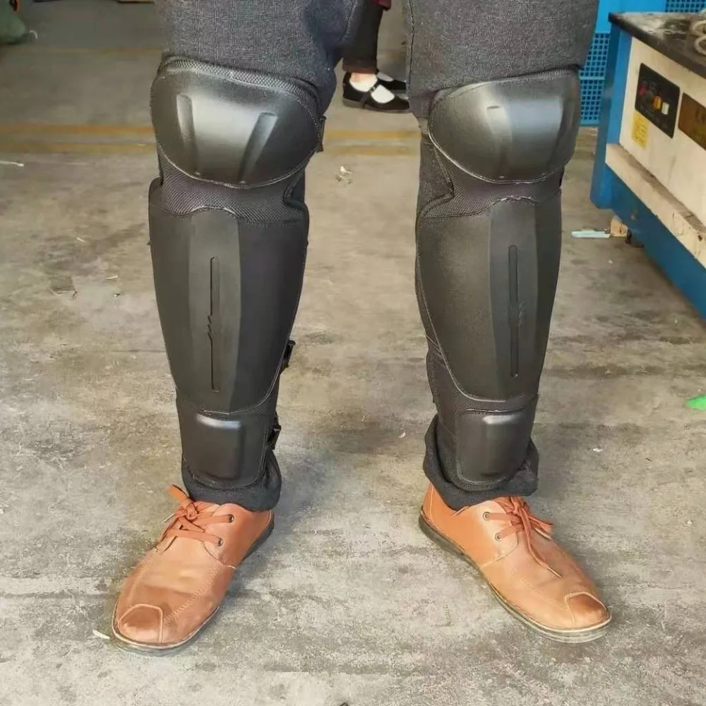 Waterproof Gardening Knee Pads Anti-Slip Anti-Collision Motorcycle Knee Pads Extended Elastic Shank Protector Floor Cleaning