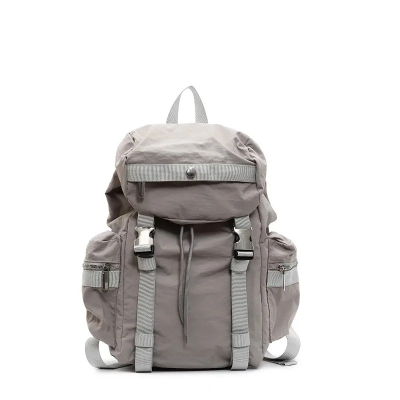 2025 New Ins Large Capaci Lightweight Travel Backpack Women Korean Sle Canvas Schoolbag  Large Capaci Backpack