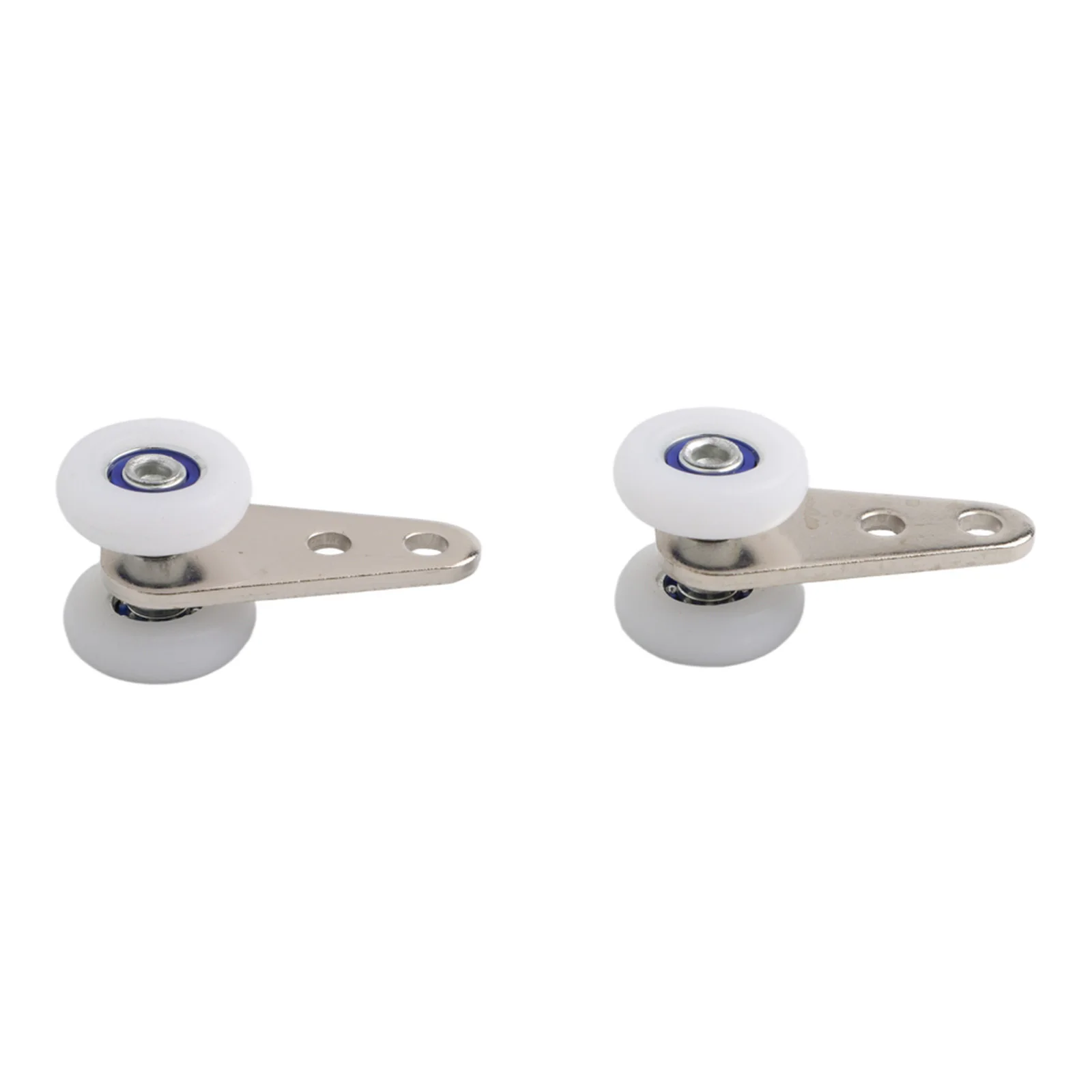 Silent Roller Sliding Door Pulley Kitchen Cabinet Upgrade for versatile Use Metal Construction Tool-free Installation