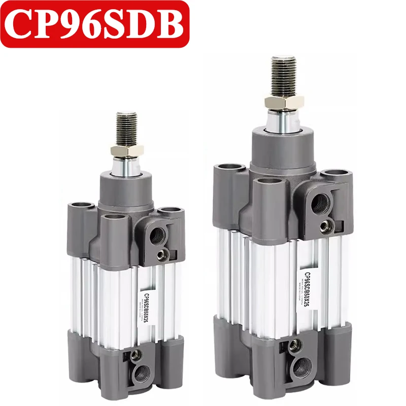 

CP96SDB Series Standard Pneumatic Cylinder Bore 32mm/40mm/50mm/63mm/80mm/100mm Stroke 25-350mm Air Piston Double Acting