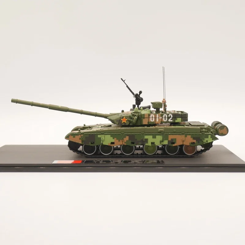 Display 1:72 Scale Plastics ZTZ 99A Type 99 Main Battle Tank Model Militarized Combat Track Type Adult Gifts Souvenir Static