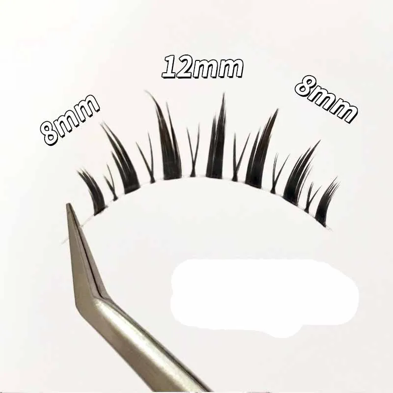 5 cặp lông mi giả phụ nữ tự nhiên Nhật Bản nghiêm trọng trang điểm ngắn mỏng mắt Lash mở rộng cosplay giả mắt lông mi