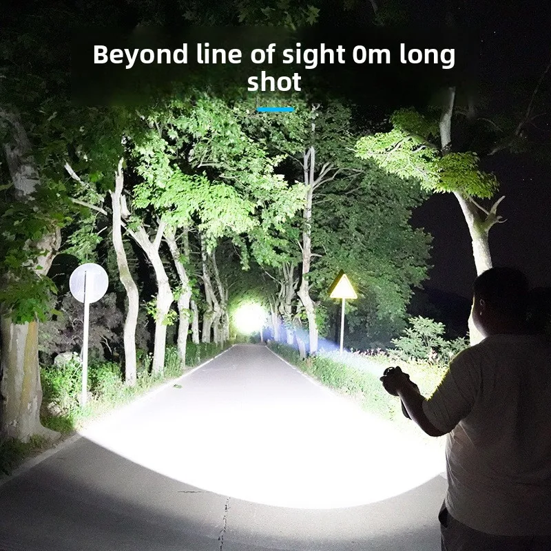 High-brightness flashlight, rechargeable, multi-purpose, long-range, portable, ultra-bright, household, small, mini, portable