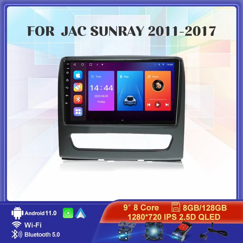 

Android 11.0 4G AI Voice Carplay Car Radio For JAC Sunray 2011 - 2017 Multimedia Video Player Auto 4G GPS 2 Din Autor 9inch DVD