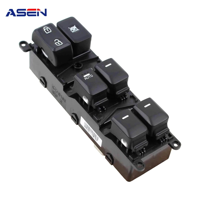 

93570-1W157 Front Left Driver Side Electric Power Window Switch For 2015 2016 2017 Kia Rio 935701W157