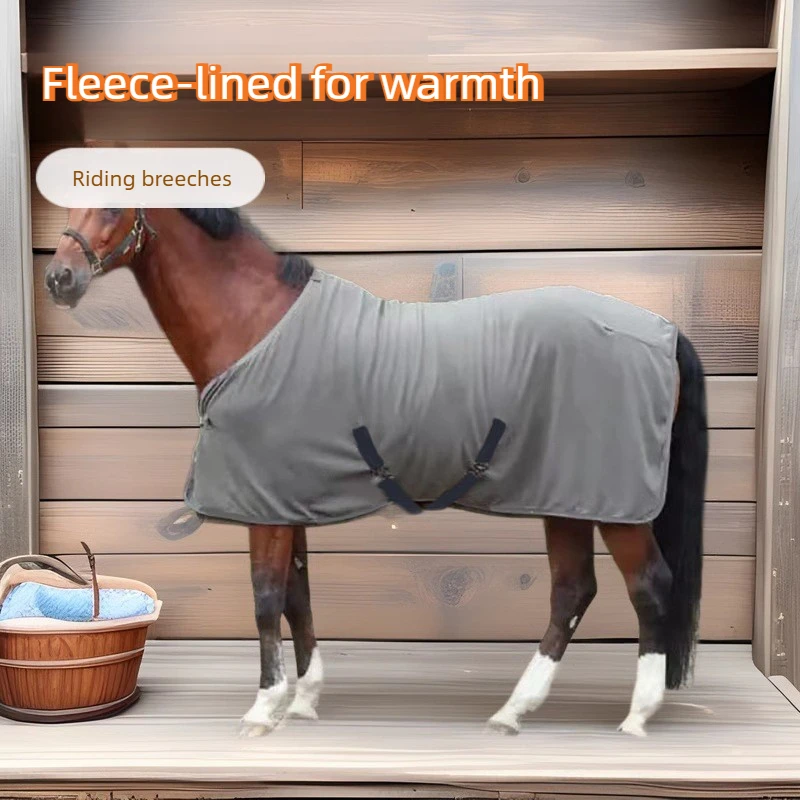 

Зимнее одеяло для лошади, теплая защитная одежда, противомоскитная фланель для верховой езды, тренировочные товары для улицы