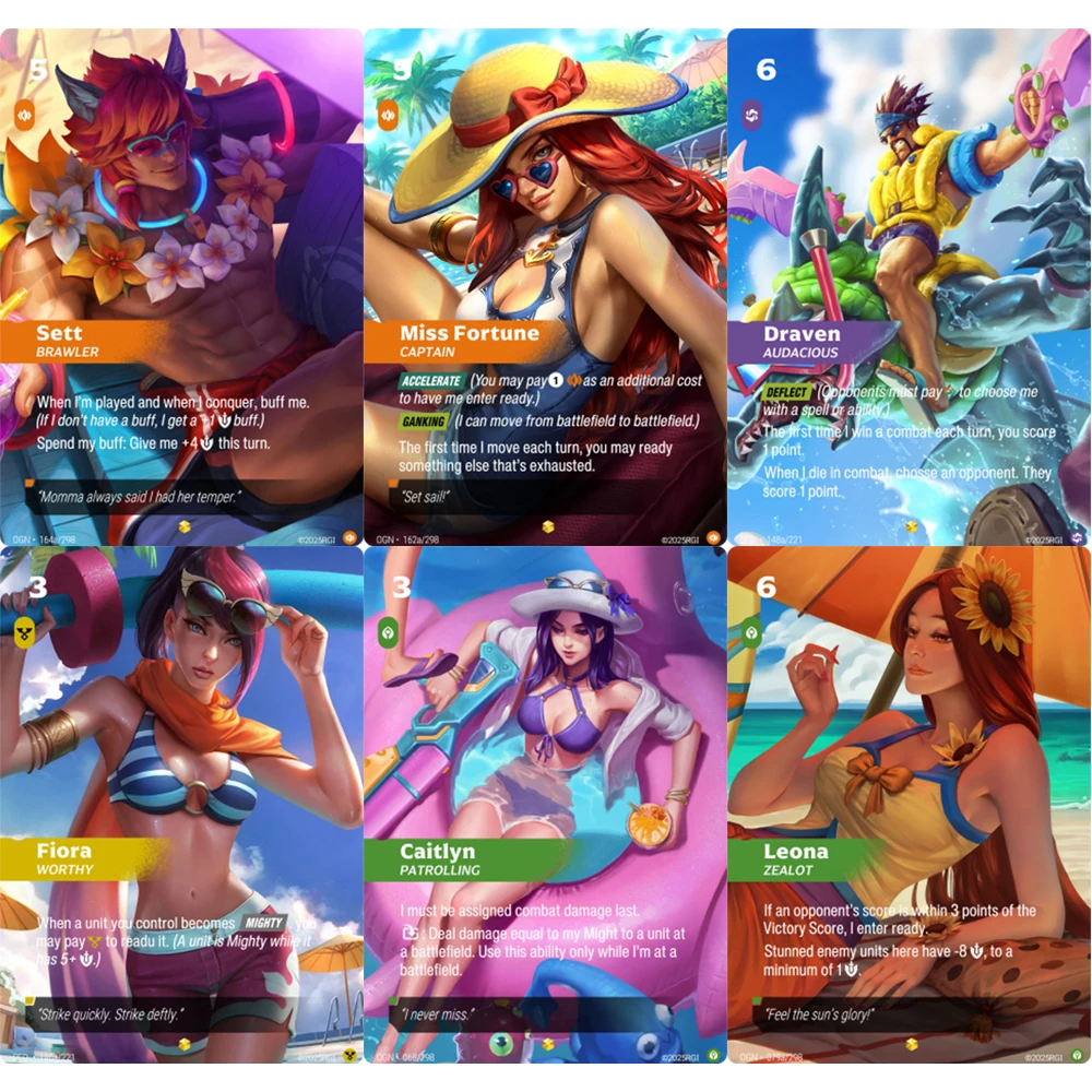DIY League Of Legends Sammelkarten Leona Draven TCG Heißprägung Strukturierte Sammelkarten Hochwertig Gefertigt