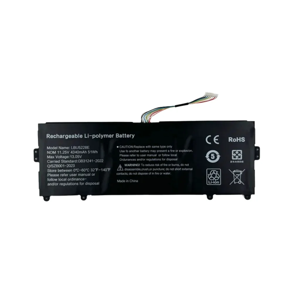 Nowy LBU5228E do LG Ultra 13U70P 24BA0130C234 Series 11.25V 51Wh 4340mAh — zdjęcie produktu 6