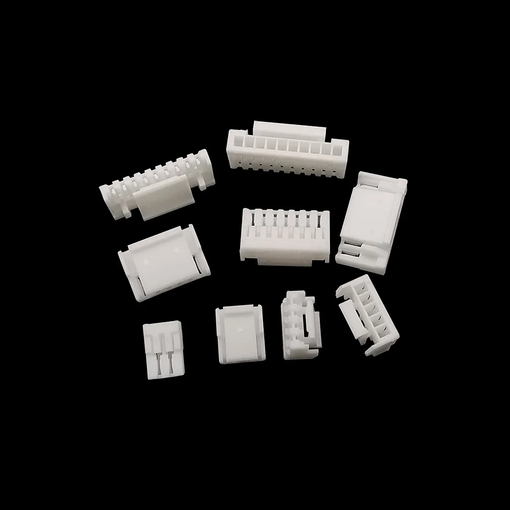1Box JST GH 1.25mm GH1.25 Female Housing Terminal 2 3 4 5 6 7 8 9 10 Pin Connector and Double-ended Pre-crimped 28AWG Wires 15CM