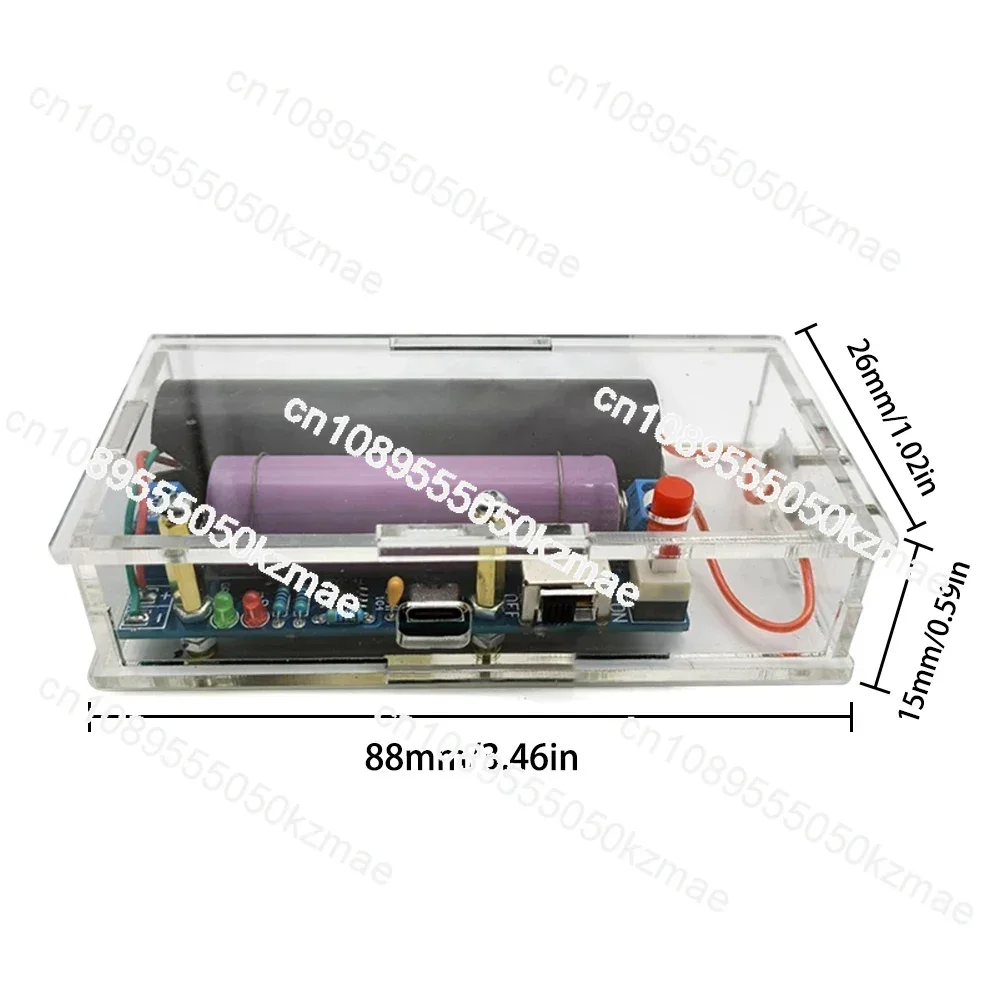 For3.6-6V1000KV DC High Voltage Generator Boost Board Inverter Transformer High Voltage Package Module DIY Kit Type-c Interface