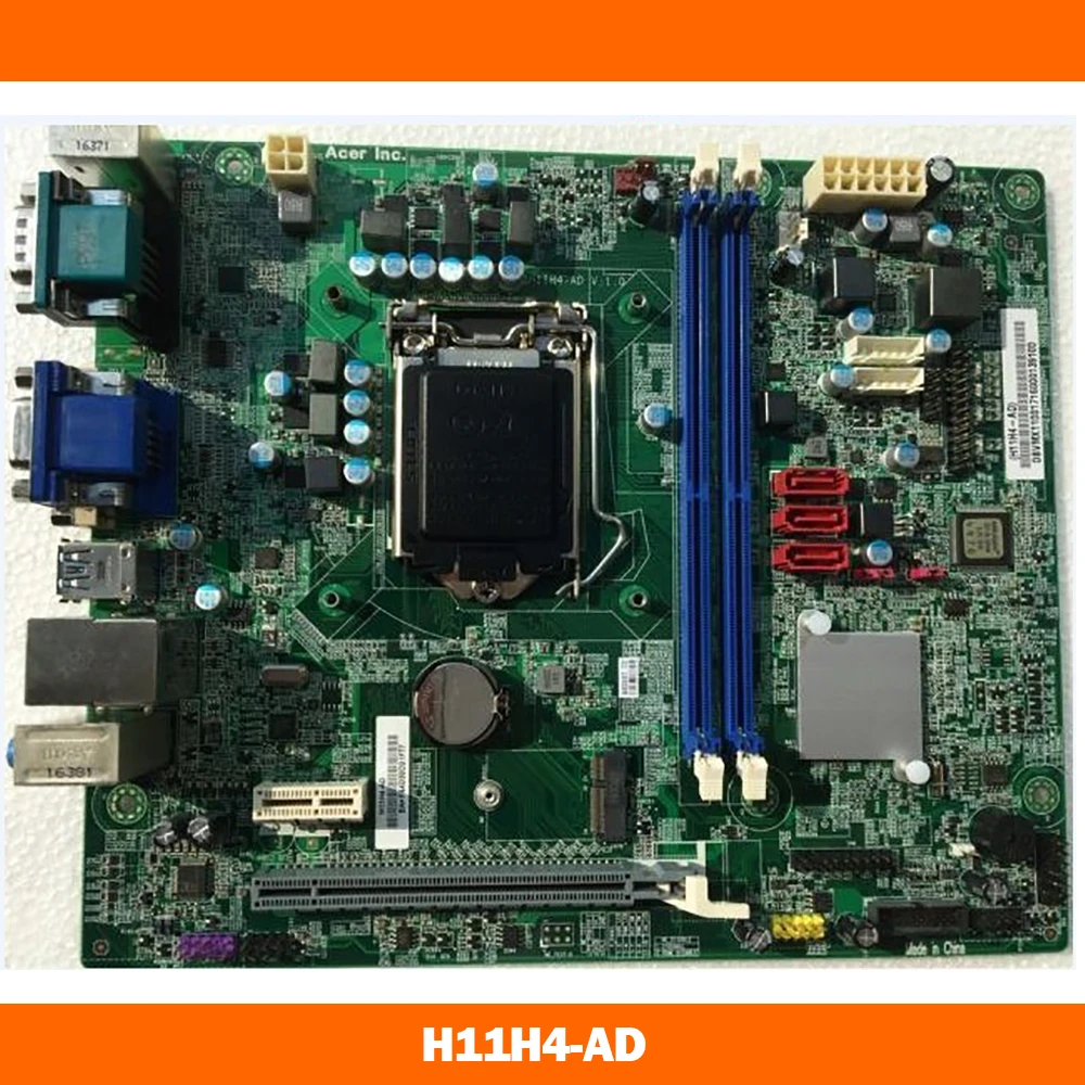 Desktop Mainboard H11H4-AD 1151 H110 Motherboard Fully Tested