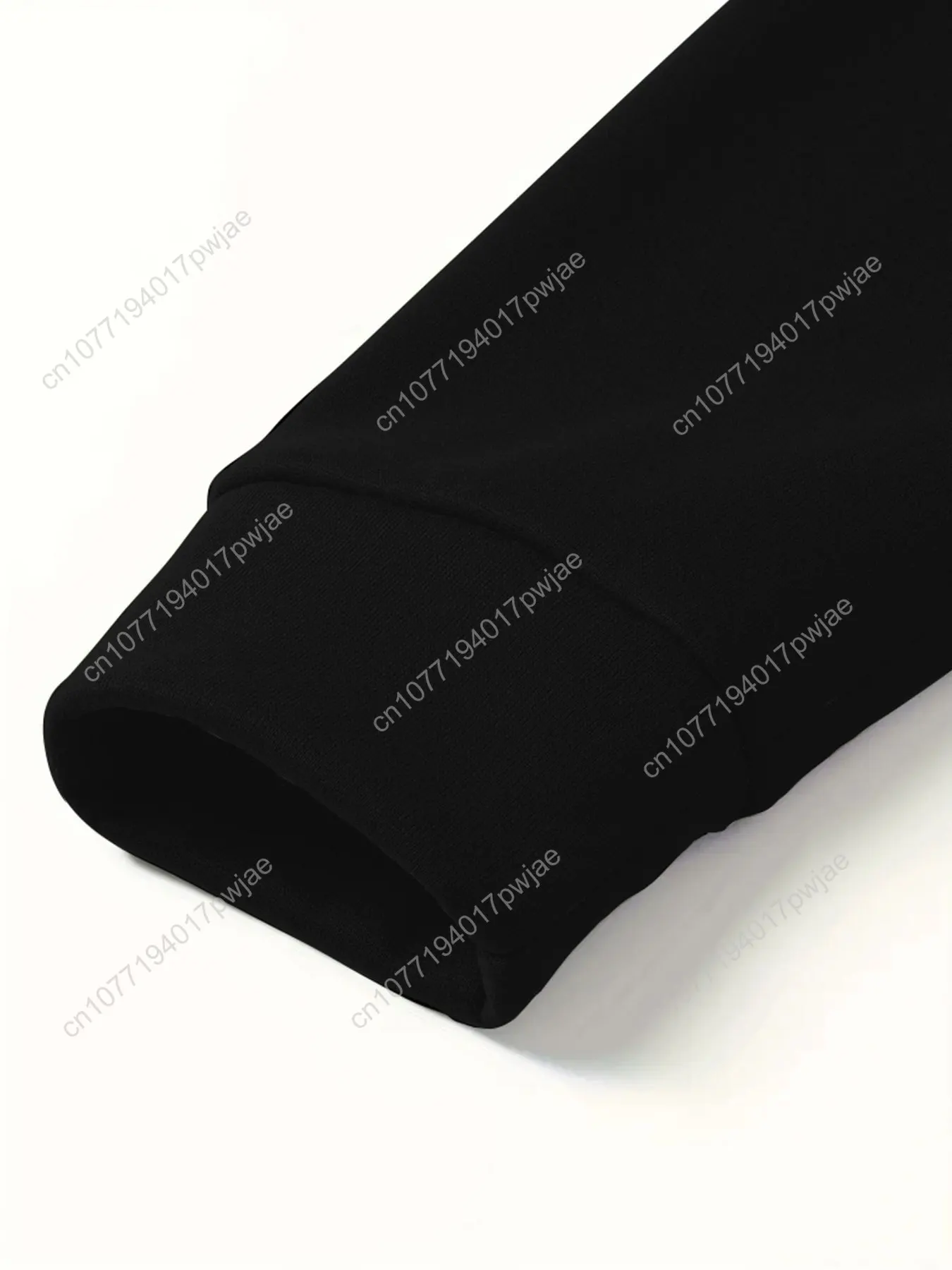 Giacca in pile da uomo con stampa lupo 1 pezzo con tasca a marsupio, felpa sportiva casual, tessuto lavorato a maglia in poliestere, manica lunga, coulisse, Z