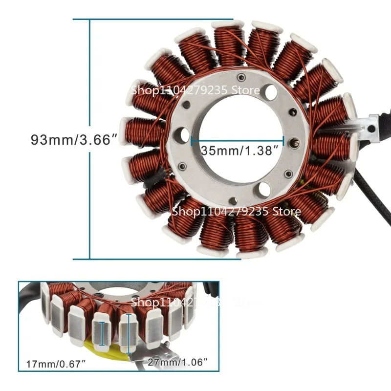 

Подходит для катушки статора мотоцикла Xr125L Xr125 03-07 31120-KRH-D00 31120-KRH-D01