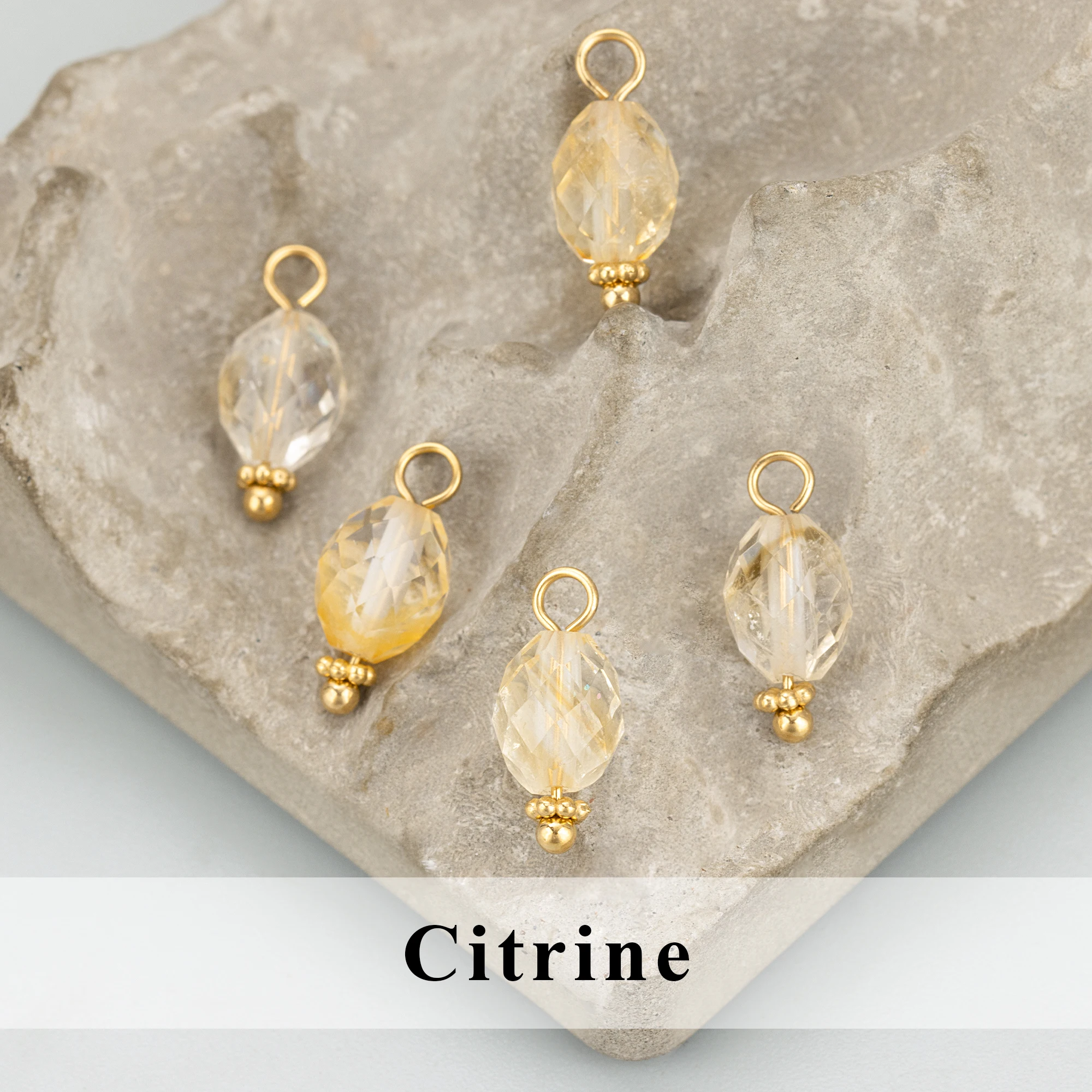 GUFEATHER, 10 Stück/Los, MG75, Schmuckzubehör, Edelstahl, Naturstein, Charms, handgefertigt, Schmuckherstellung, DIY-Anhänger