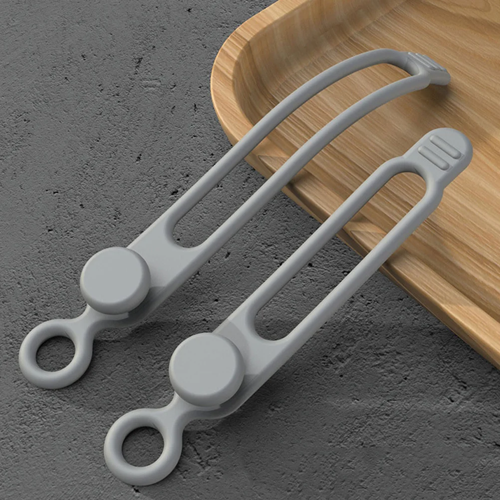 

12Pcs Silicone Cable Ties Flexible Reusable Cord Organizers for Desk Wire Management Cord Wraps Cable Holder Organizer