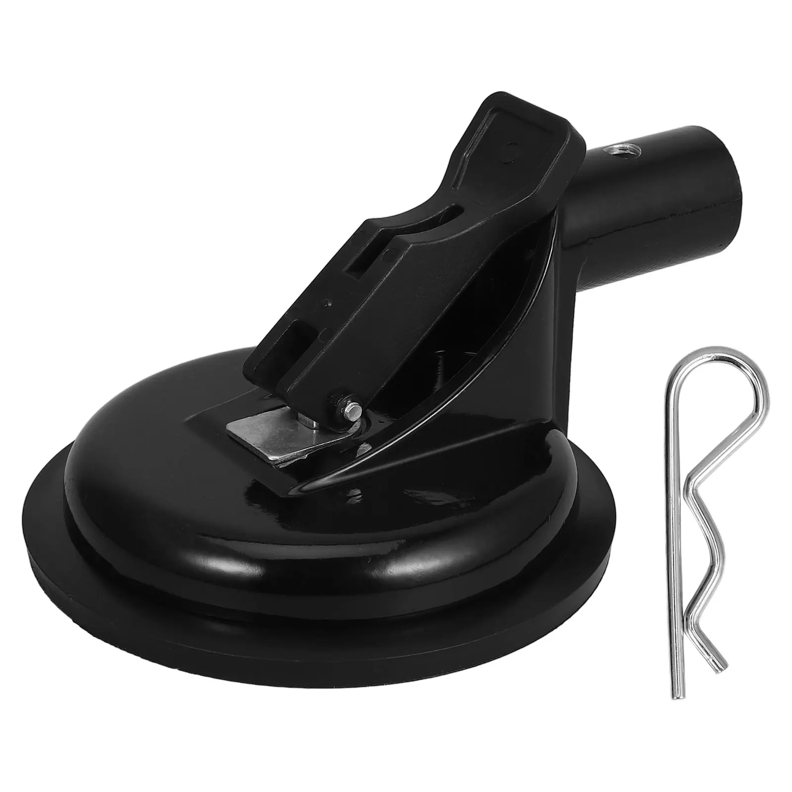 

Suction Cup Flagpole Holder for Car Vehicle Mount Offroad Boat Atv Black Universal Flagpole Bracket Mini Flag Holder Suction Cup