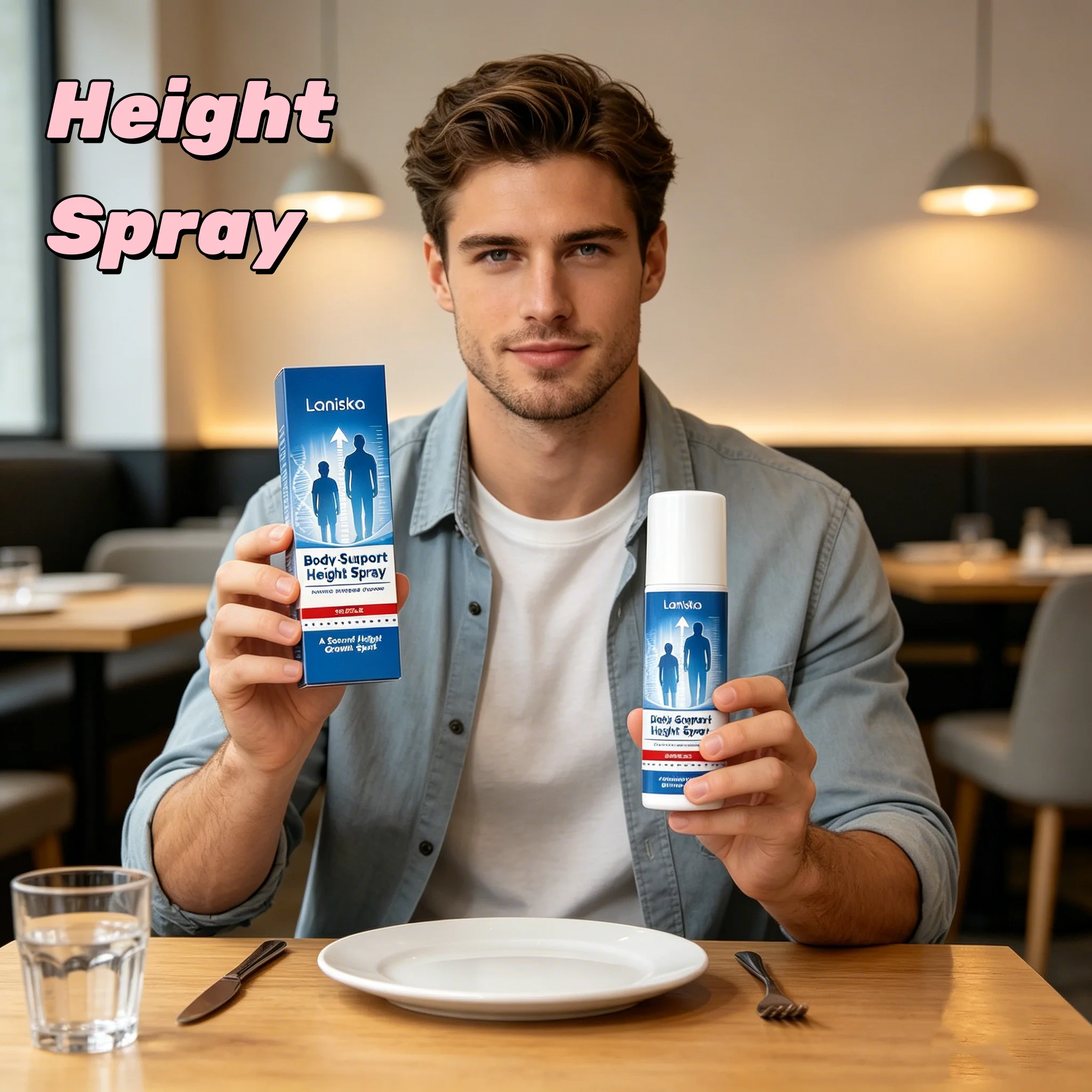 

LANISKA Growth Promoting Spray Deep Hydration Supplement Nutrition Promote Bone Development Improve Osteoporosis Health Spray