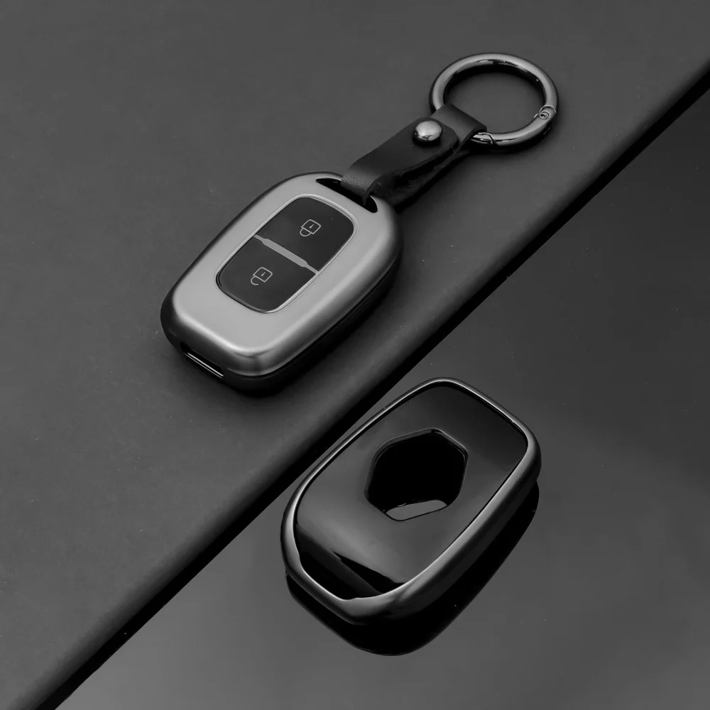 

2 Button TPU Remote Car Key Cover Case Fob Shell For Renault Kwid Traffic Symbol For Dacia Sandero Logan Duster 2016 2017 2018