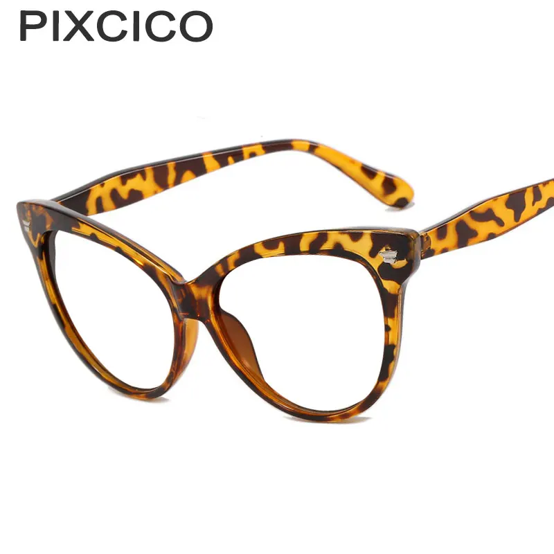 R56436 Retro Cat Eye Reading Glasses for Women Presbyopic Glasses Oversized Cat Eye Trend Optical Computer Transparent Glasses