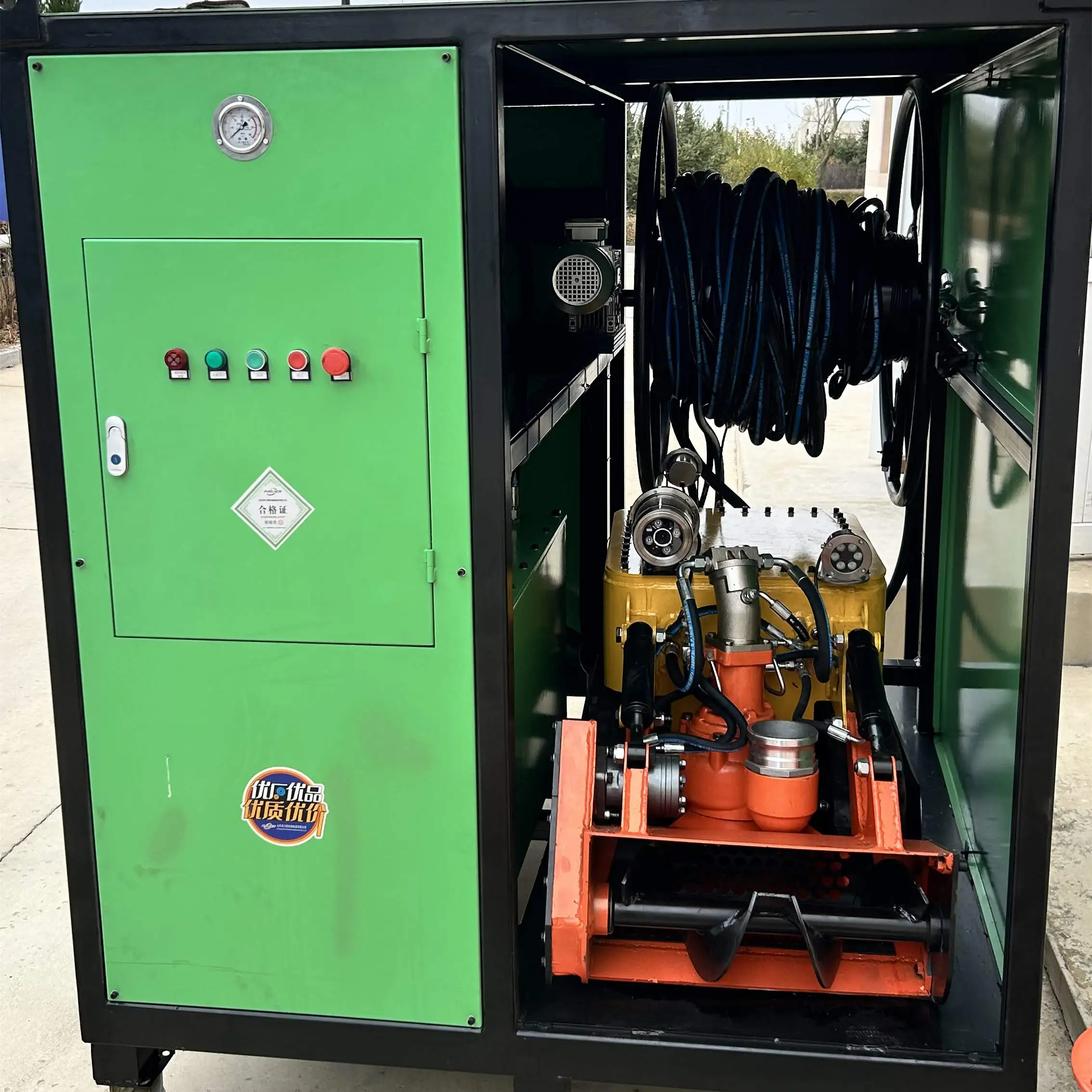 River And Pipe Dredging Robot Underwater 30m Sludge Removal Dredging Robot