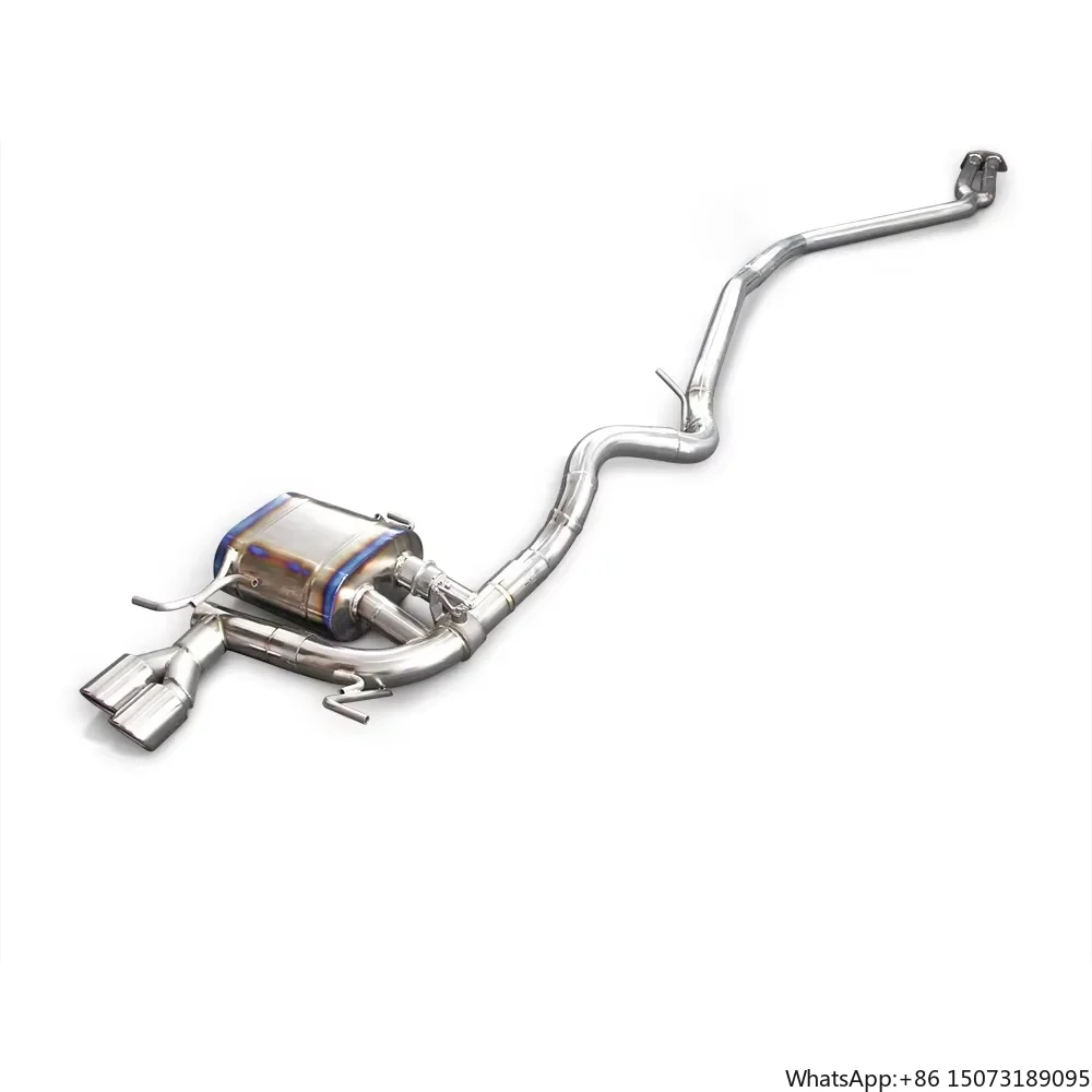 

Stainless Steel Performance Car Accessories Suitable for E90 E92 320i 318i 325i 2007-2012 Catback Exhaust with Vacuum Valve