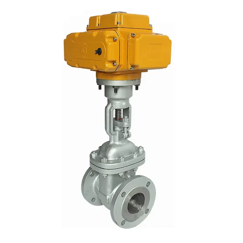 COVNA 90-Day Window Flange Motorized Gate Valve WCB ANSI 150LB Flange Modulating Type 4-20mA