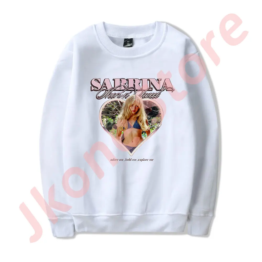 Sabrina Carpenter Short n' Sweet Juno Merch Crewneck Sweatshirts Cosplay Women Men Fashion Long Sleeve T-Shirts