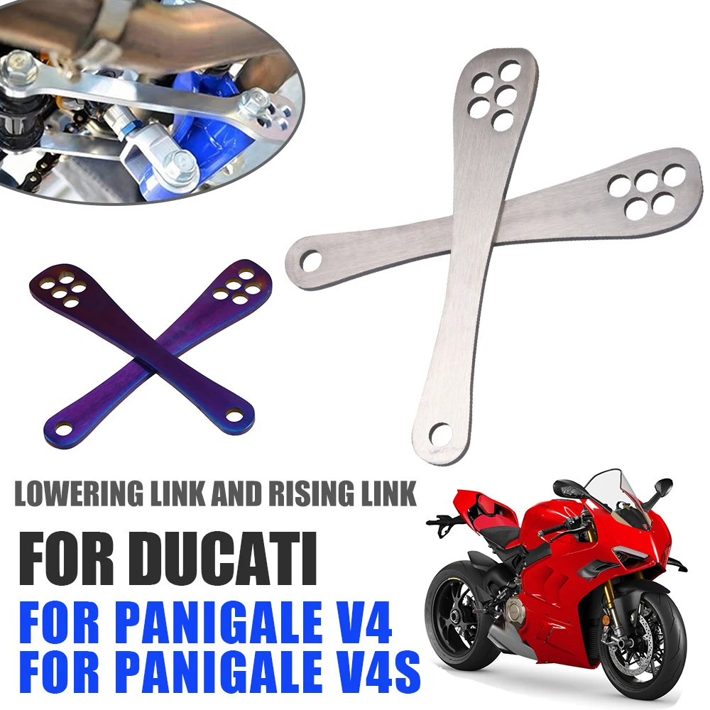 

For Ducati Panigale V4 S V4S V4 Speciale Motorcycle Accessories Lowering Links Rising Linkage Rear Arm Suspension Cushion Lever