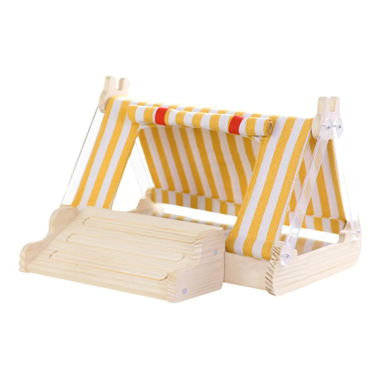 Wooden Guinea Pig Hideout Summer Small Pet Bed For Dwarf Rabbits Hamster Rat