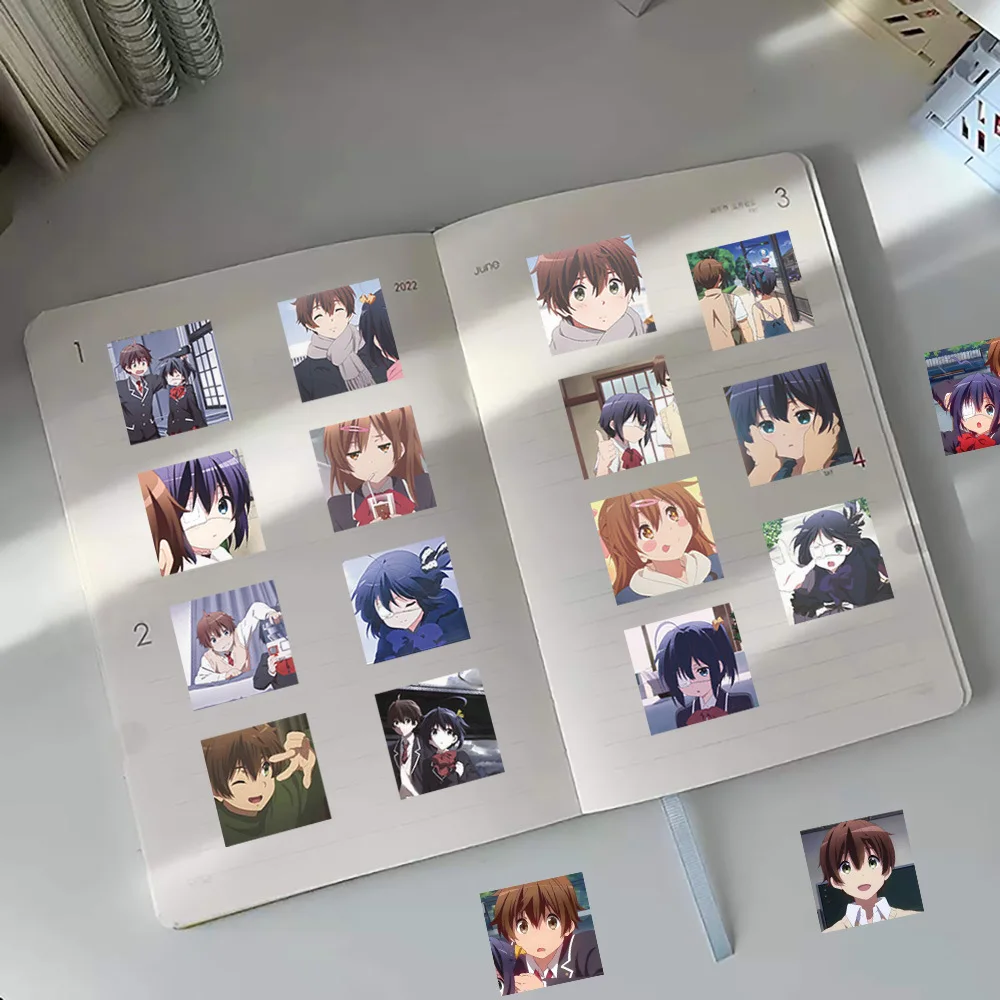 Love Chunibyo وغيرها من الأوهام ملصق الكتابة على الجدران, ملصقات الكرتون الزخرفية, الأمتعة, سكوتر, كمبيوتر, 63 أو #5