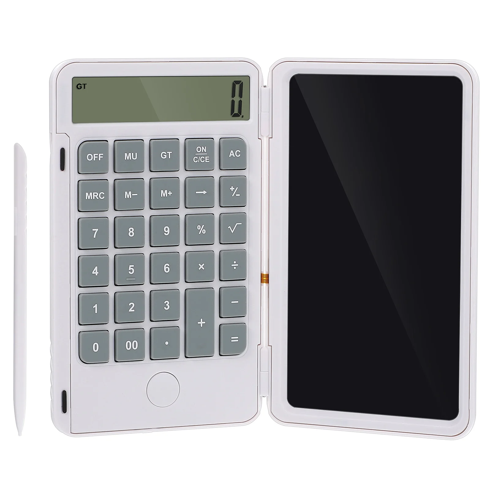 1-set LCD-schrijfbord Rekenmachine Lichtgewicht draagbaar Studentenkantoor Desktoptool Handschrift Kladblok Multifunctioneel Functioneel