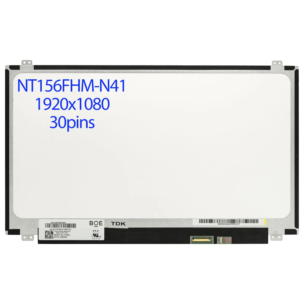 

Экран ноутбука 15,6 дюйма NT156FHM-N41 N31 N156HGE-EA1 B156HTN03.0 B156HTN03.4 B156HTN03.5 B156HTN03.8 ЖК-дисплей 1920x1080 30pin eDP