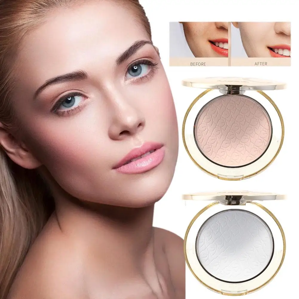 Goldener Diamant Gesichts puder Text marker Puder Glitter Farb kontur einzelne Palette beleuchten die Haut aufhellen Gesichts schimmer ma q4x2