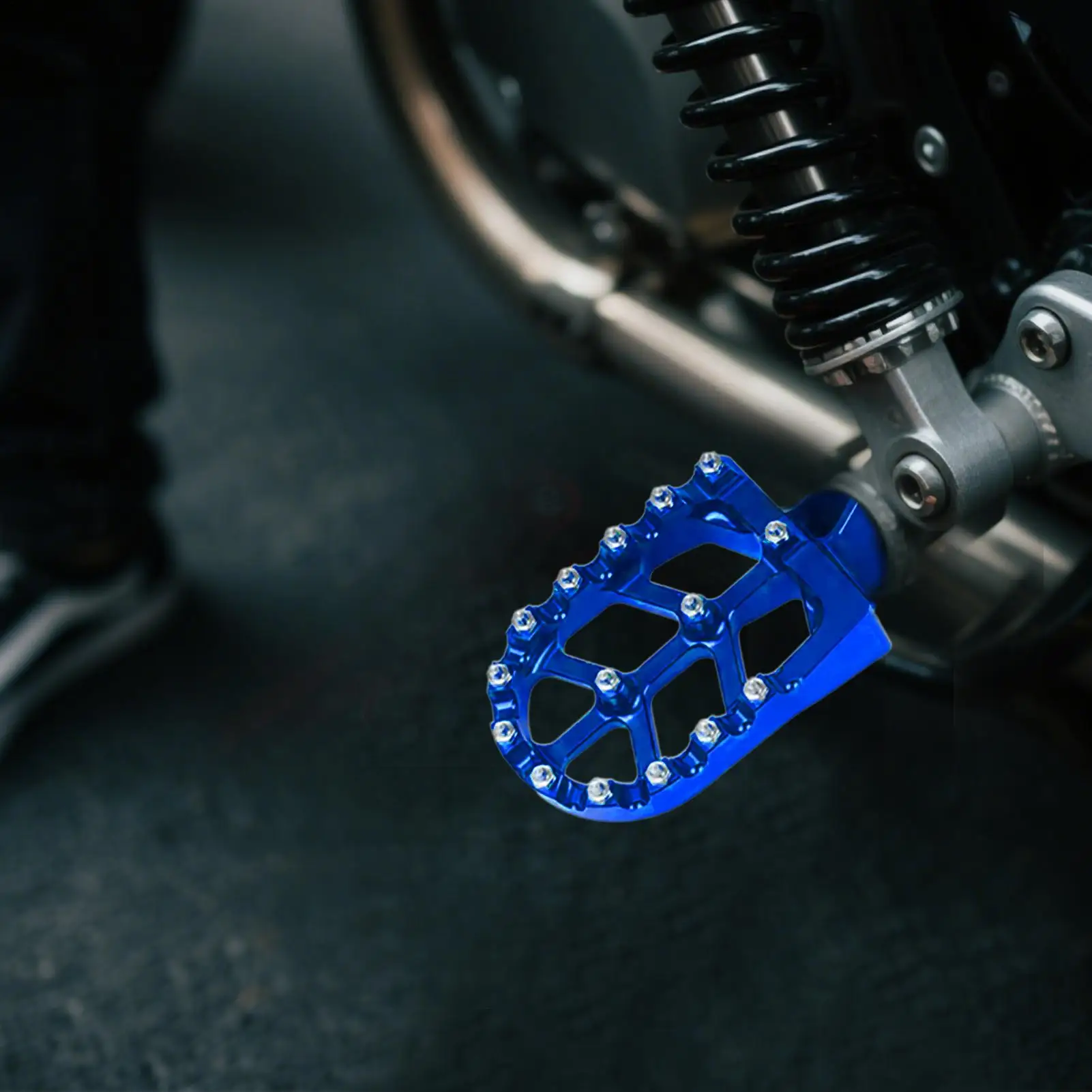 

Motorcycle foot pedals aluminum alloy foot Pegs Motorcycle Highway Pegs for Motorcycles Highway Track Cruising Adventure Touring