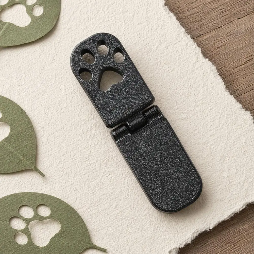 3d Printed Seal Unique Cat Paw Stamp 3d Printed Cat Paw Hinge Seal Scrapbook Cutter Tool Foldable Craft Accessory with for Diy