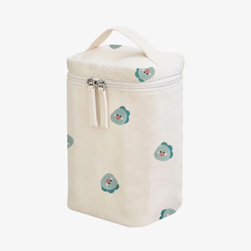 

Travel Milk Storage Bag, Dinosaur Themed Insulated Pouch, Aluminum Foil Thermal Protection for On-the-Go