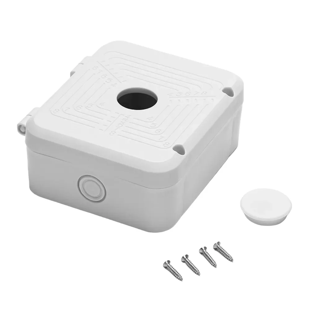 CCTV Installation CCTV Camera Box User Friendly Junction Box Design 105*48*115mm Effective Cable Protection Long Service Life