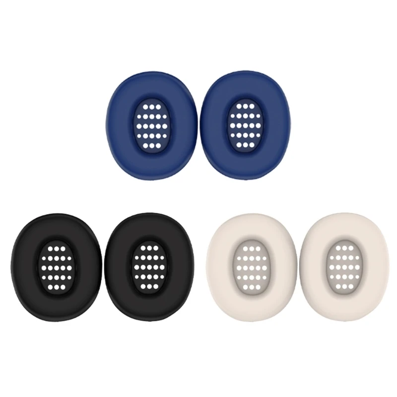 

Silicone Ear Cover for TUNE 770NC Headsets Ear Pad Earpads Cushions Cover D46B