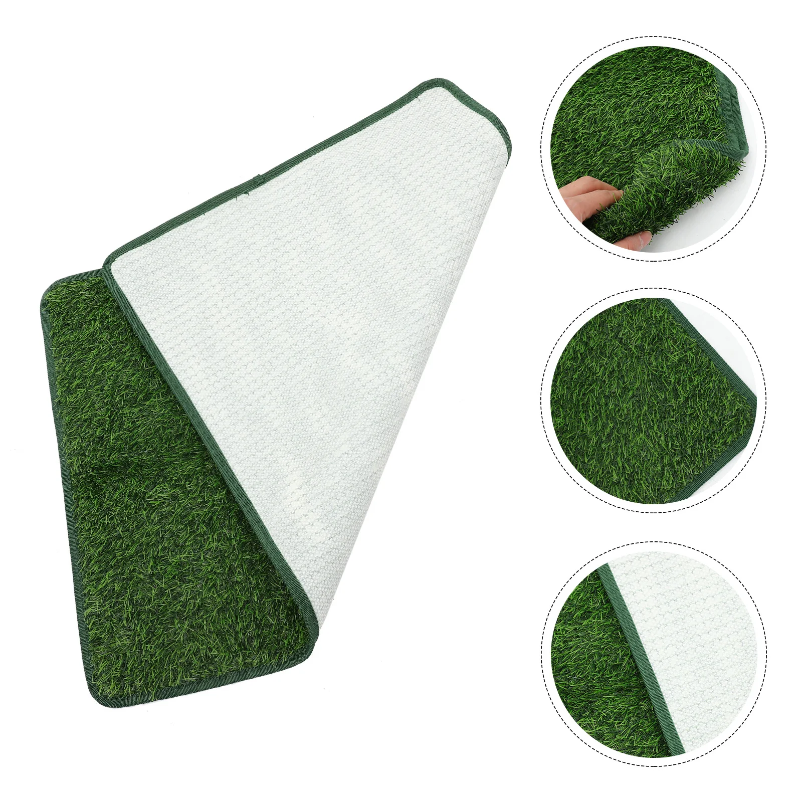 

Pet Pee Pad Innovative Design with Realistic Grass Texture Great for Elderly Dogs Portable Solution for Home Travel Training