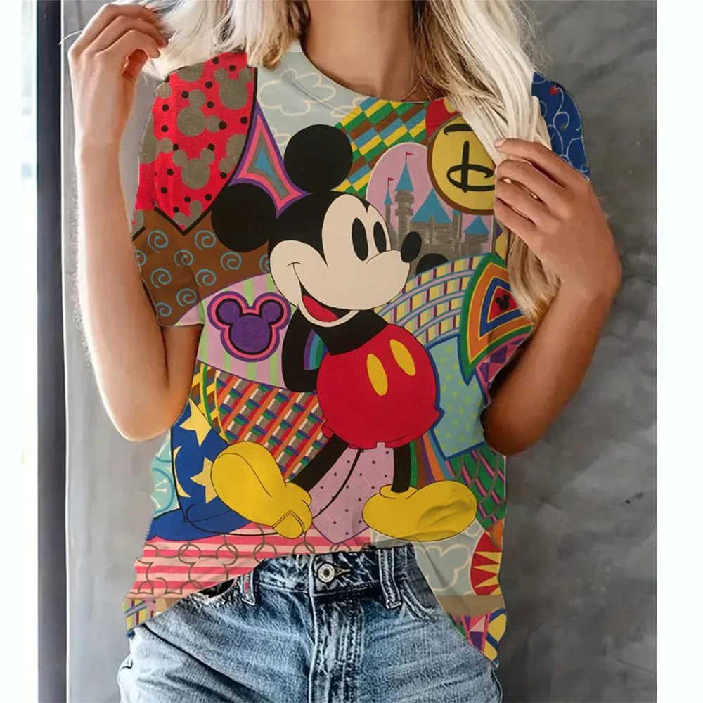 

Disney Cartoon series 3D high quality print Summer Boys Girls street casual quick drying Breathable T-shirt top Children's T-shi